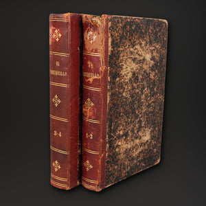 Colección completa "El periquillo sarniento" de José Joaquín Fernández de Lizardi. México. Segunda edición. Año 1884. Con detalles de conservación.