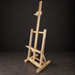 Medium-large natural lectern. Pink eucalyptus wood. New.