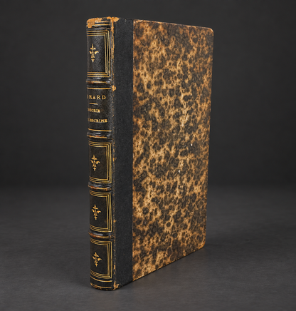 Book "La théorie de l'escrime" by Gomard. Paris. 1845. In French. Antique. Shows signs of age.