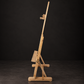 Medium-large natural lectern. Pink eucalyptus wood. New.