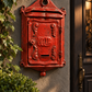 Cast iron mailbox. Ca. 1930. Vintage.