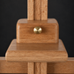 Small natural lectern. Pink eucalyptus wood. New.