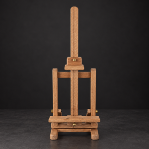 Small natural lectern. Pink eucalyptus wood. New.