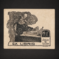 Book "Au Jardin de l'Infante" by Albert Samain. France. Deluxe edition, 1911. In French. Antique. Shows signs of age.