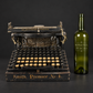 Smith Premier typewriter. New York. Ca. 1905. Decorative, not working. Antique.