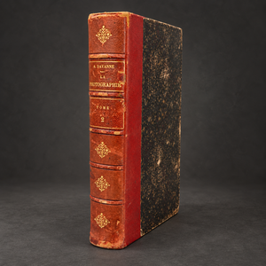 Book "La photographie", Volume II, by Alphonse Davanne. 1888. In French. Antique. Shows signs of age.