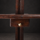 Medium-large brown lectern. Pink eucalyptus wood. New.