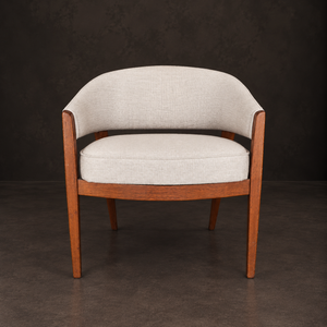 Set de dos sillas Mid Century. Retapizadas. Vintage.
