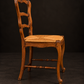 Louis XV style extending dining table with 6 chairs. France. First half of the 20th century. Antique.