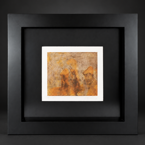 Engraving "Parcas" by Nunik Sauret. 1988. Recent frame. Vintage.
