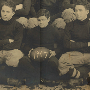 Fotografía de equipo de futbol americano NY 1913