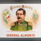 Etiqueta puros General Almonte Ca. 1920 Cromolitografía