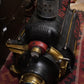 Reflector Peerless Magnarc estilo steam punk. Ca. 1930. Vintage.