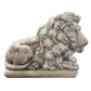 Par de leones de piedra colada.USA. Año 1991. Vintage.