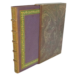 Libro "Au Jardin de l' Infante" de Albert Samain. Francia. Edición de lujo año 1911.  Idioma francés. Antiguo. Con detalles de conservación.