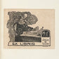 Libro "Au Jardin de l' Infante" de Albert Samain. Francia. Edición de lujo año 1911.  Idioma francés. Antiguo. Con detalles de conservación.