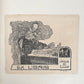 Libro "Contes Xanthis - Divine Bontemps - Hyalis - Rovére et Angísele" de Albert Samain. Francia. Edición de lujo de 1912. Idioma francés. Antiguo. Con detalles de conservación.