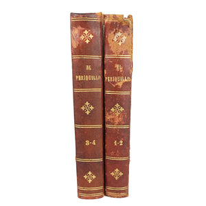 Colección completa "El periquillo sarniento" de José Joaquín Fernández de Lizardi. México. Segunda edición. Año 1884. Antiguo. Con detalles de conservación.