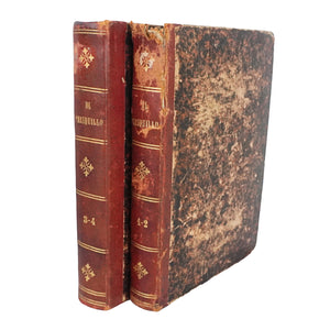 Colección completa "El periquillo sarniento" de José Joaquín Fernández de Lizardi. México. Segunda edición. Año 1884. Antiguo. Con detalles de conservación.