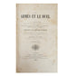 Libro "Les armes et le duel" tercera edición de Augustin Grisier. París. Año 1864. Antiguo. Con detalles de conservación.