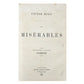 Colección completa en 2 volúmenes de  "Les Miserables" de Víctor Hugo. Primera edición neoyorquina en francés de 1862. Antiguo. Con detalles de conservación.