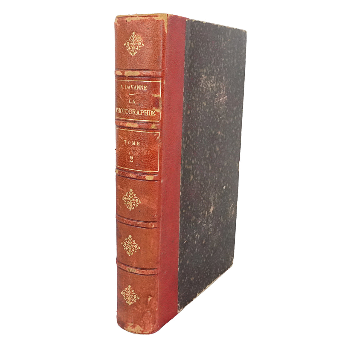 Libro "La photographie" Tomo II de Alphonse Davanne. Año 1888. Idioma francés. Antiguo. Con detalles de conservación.