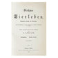 Libro "Säugetiere Dritter Band" Tomo III de Alfred Edmund Brehm. Año 1900. Idioma alemán. Antiguo. Con detalles de conservación.