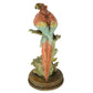 Escultura  "Guacamaya" de Giuseppe Armani. Porcelana cold-cast. Italia. Ca. 1980-1990. Vintage.