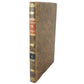 Set de 3 volumenes de "Recopilación de leyes de los reinos de las Indias", presenta el faltante del segundo volumen. Año 1841. Antiguo.