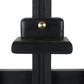 Atril chico negro Madera de eucalipto rosado. Nuevo.