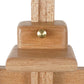 Atril chico natural Madera de eucalipto rosado. Nuevo.