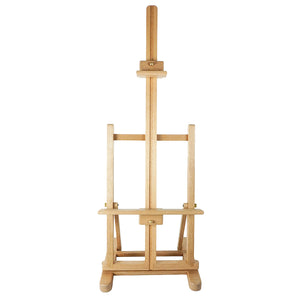 Atril mediano natural Madera de eucalipto rosado, Nuevo.