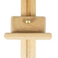 Atril mediano natural Madera de eucalipto rosado, Nuevo.