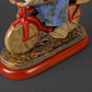 Escultura ciclista del artista Rodo Padilla