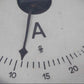 Amperímetro de 1937 Decorativo, no funciona
