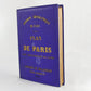 Mapa "París et ses environs 1884". Año 1884.  Con marco reciente. Antiguo.