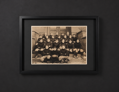 Fotografía de equipo de futbol americano NY 1913
