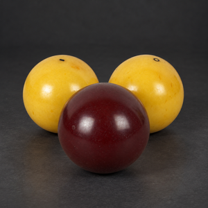 Set 3 bolas de pool de baquelita Ca. 1930
