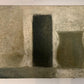 Pintura de Ramón Prats. Óleo sobre tela. Sin título. Ca. 1980.  Con marco reciente. Vintage.