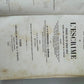 Libro "La théorie de l'escrime" de Gomard. París. Año 1845. Idioma francés.  Antiguo. Con detalles de conservación.