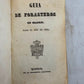 Libro "Guia de forasteros en Madrid, para el año de 1850". Madrid. Año 1850. Idioma español. Antiguo. Con detalles de conservación.