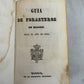 Libro "Guia de forasteros en Madrid, para el año de 1854". Madrid.  Año 1854. Idioma español. Antiguo. Con detalles de conservación.