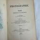 Libro "La photographie" Tomo II de Alphonse Davanne. Año 1888. Idioma francés. Antiguo. Con detalles de conservación.