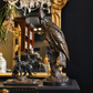 Patinated bronze macaw sculpture. 20th century. Carl Kauba. Vintage.