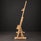Medium natural lectern. Pink eucalyptus wood. New.