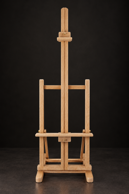 Medium-large natural lectern. Pink eucalyptus wood. New.