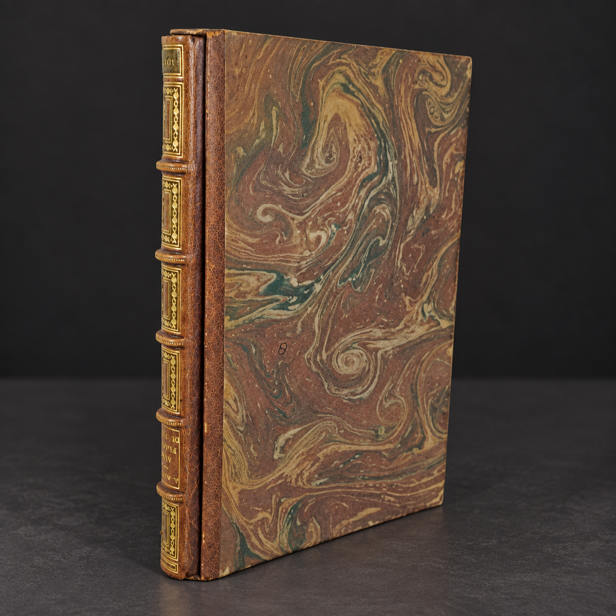 Book "Aux Flancs du Vase" by Albert Samain. Paris. Deluxe edition, 1912. In French. Antique. Shows signs of age.