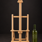 Medium-large natural lectern. Pink eucalyptus wood. New.