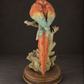 "Macaw" sculpture by Giuseppe Armani. Cold-cast porcelain. Italy. Ca. 1980–1990. Vintage.
