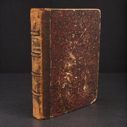 Book "El último de los Napoleones", translated by General Rafael Benavidez. Mexico. 1872. Antique. Shows signs of age.